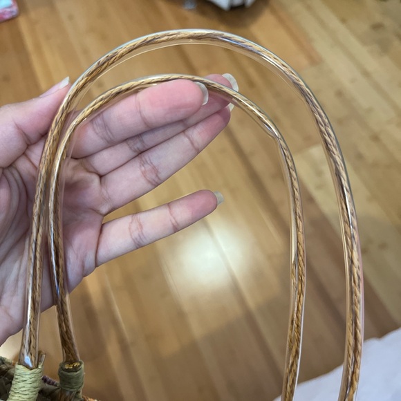 Multicolor Straw Small Bag Purse - Picture 5 of 5